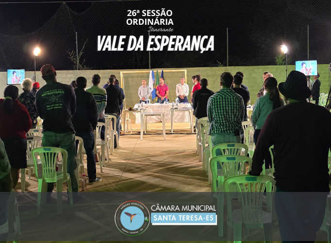 Sessão Itinerante no Vale da Esperança