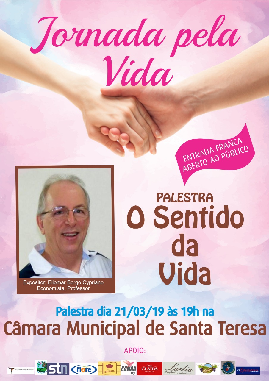  Jornada pela Vida: na próxima quinta (21) tem palestra sobre o sentido da vida