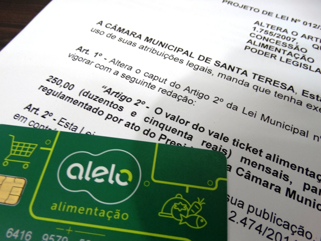 Projeto de Lei reajusta ticket de servidores em 25% 