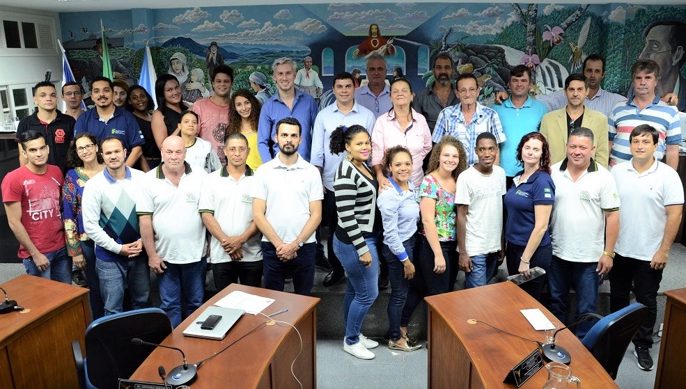 Alunos do Ifes de Santa Teresa estiveram na Sessão da Câmara nesta terça (8) 