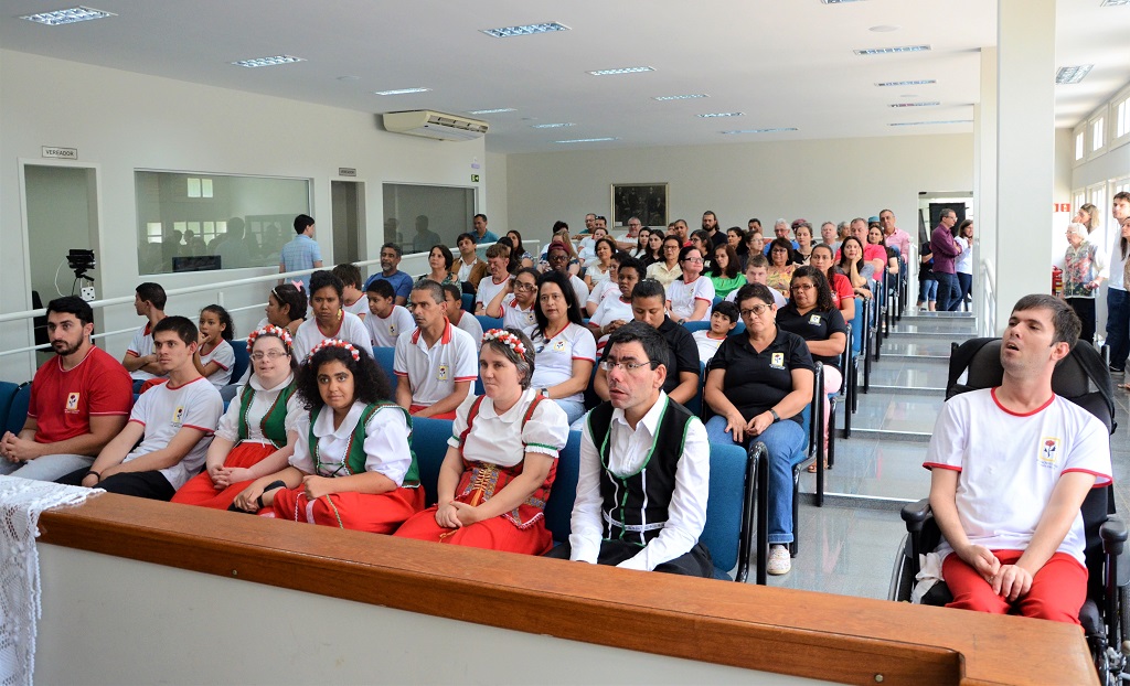 Associação Pestalozzi comemora 27 anos em evento na Câmara 