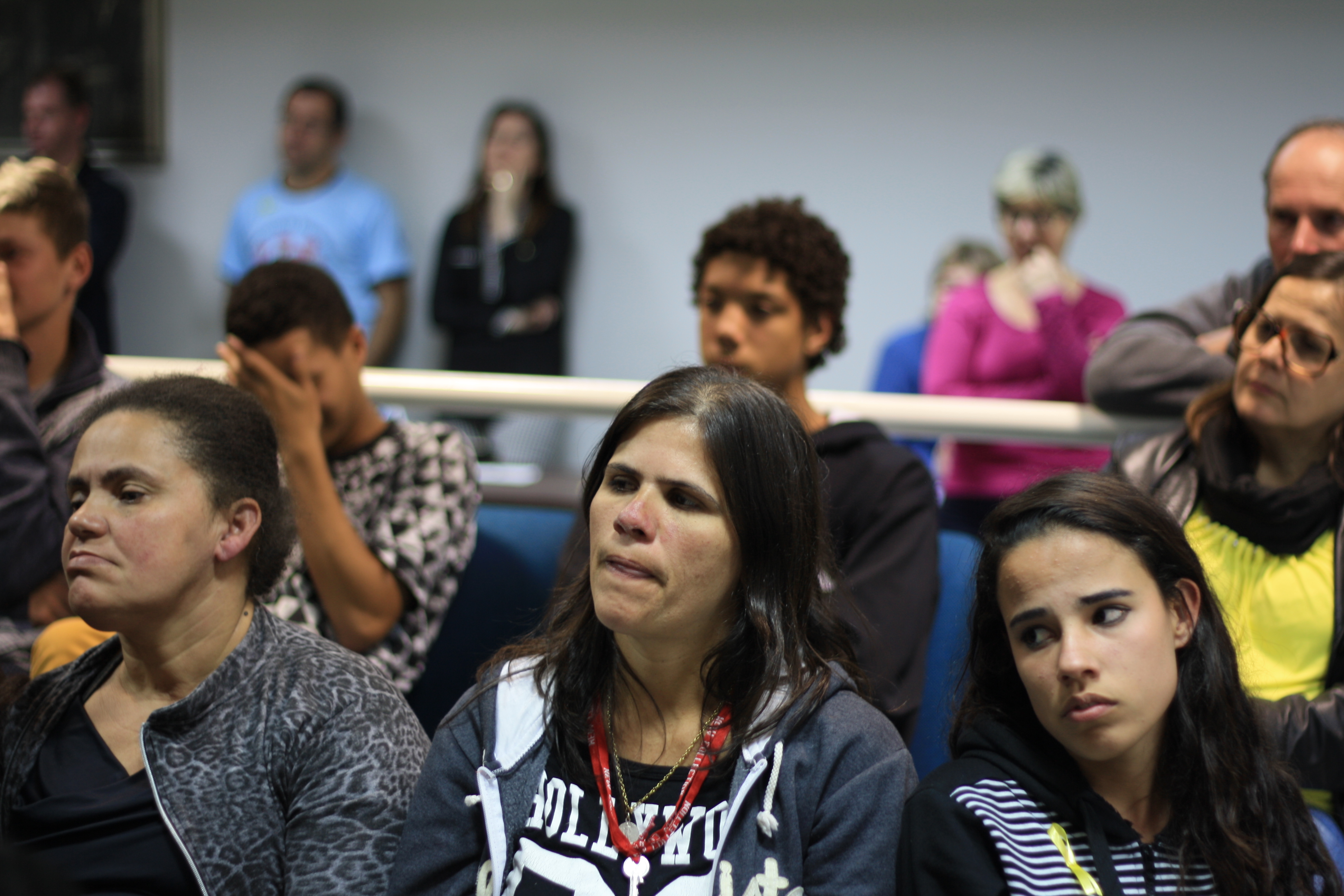Alunos do EJA da EMEF Professor Ethevaldo Damazio também participaram da palestra.