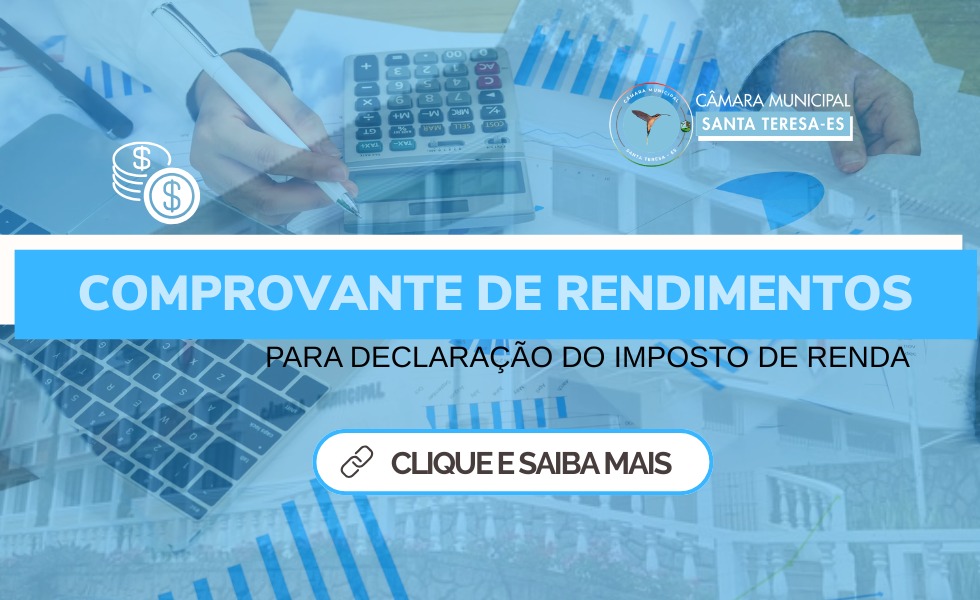 Comprovante de Rendimentos Disponível