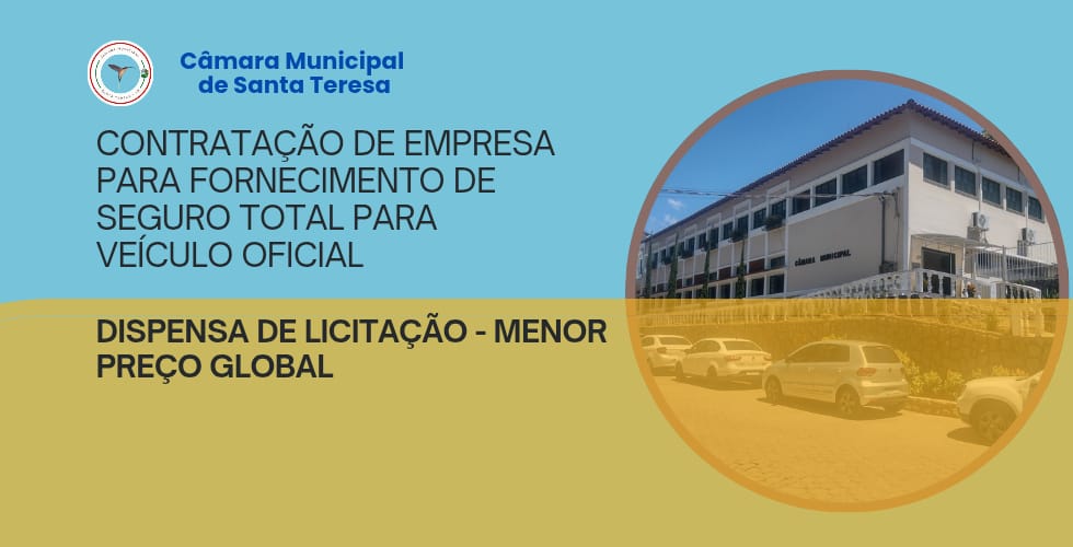 Contratação Direta - Seguro para veículo oficial