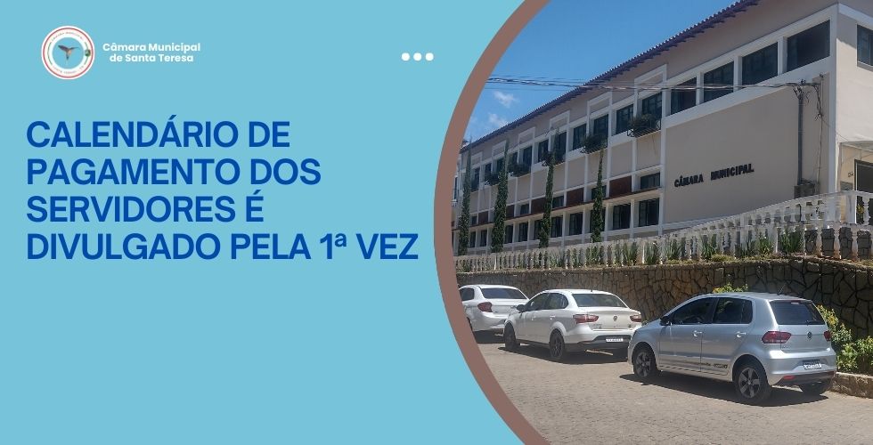 Calendário de pagamento de servidores é divulgado pela primeira vez