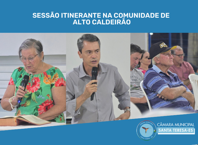 SESSÃO ITINERANTE NA COMUNIDADE DE ALTO CALDEIRÃO